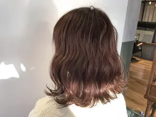 ミディアム カラー mayo 🐄🌈のヘアスタイル