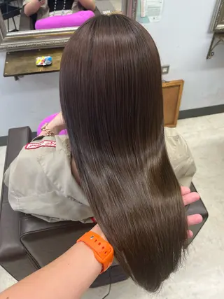 ロング 産休の為お休みです! 小島凜のヘアスタイル