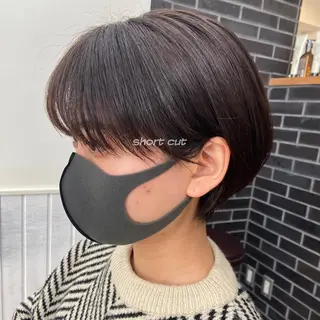 ショート カラー パーマ ヘアアレンジ メンズ キッズ ネイル マツエク・マツパ 横浜Bob美容師🤎 ERINAのヘアスタイル