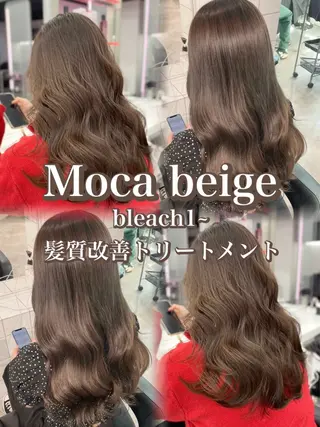ロング カラー 🤎ミルクティー/ハ イトーン/ひろむ🤍のヘアスタイル