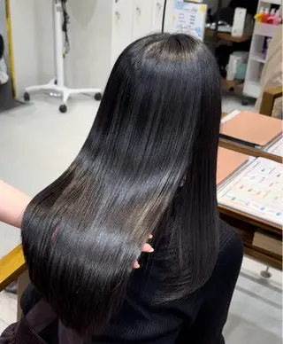 ロング 似合わせ艶カラー/ かなと☆のヘアスタイル
