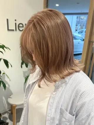 ミディアム miyu✂︎Lien カットモデル募集中のヘアスタイル
