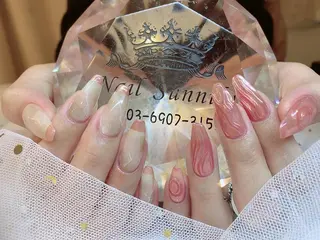 ネイル 長さだし専門店 M2 rikaのネイルデザイン