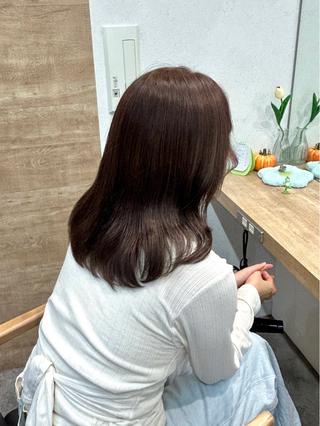 カラー 💖シールエクステ 韓国ヘアmikotoのヘアスタイル