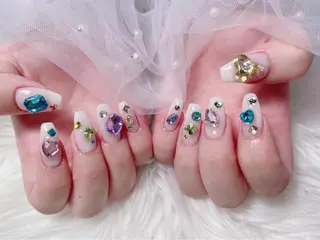 ネイル lucky nail 歌舞伎町のネイルデザイン