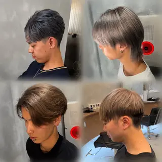 カラー メンズ ⭐️フウタ⭐️/郡山 /透明感カラーのヘアスタイル