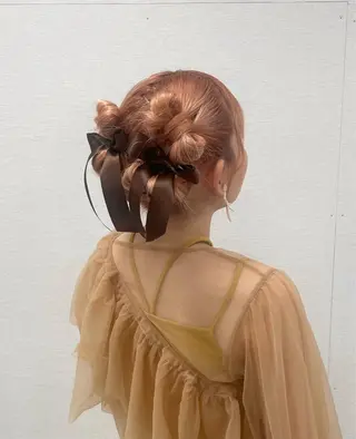 ヘアアレンジ 大阪ヘアセット🎀 Honokaのヘアスタイル