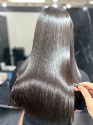 ロング JIN|朝楽になる 乾かしただけで美髪のヘアスタイル