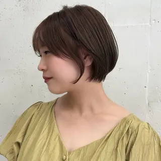 ショート カラー 似合わせショートカ ット/福岡/えりのヘアスタイル