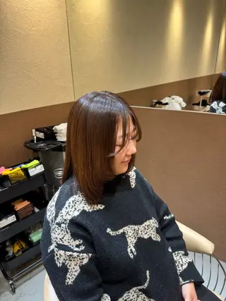ミディアム 赤羽根 周のヘアスタイル