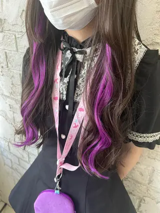 ロング エクステ＆艶カラー 🎀YURINA🎀のヘアスタイル