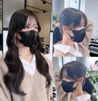 セミロング カラー 🌫️大人韓国ヘア 🌫️naoyaのヘアスタイル
