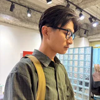 メンズ ヨシカワ タツキのヘアスタイル