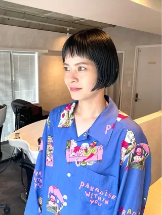 ショート moro 丁寧なカウンセリングのヘアスタイル