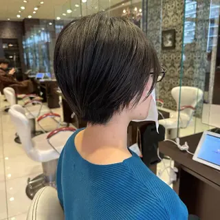 ショート 益野 凌のヘアスタイル