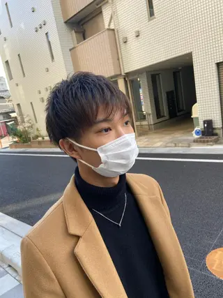 ショート dunhill 斉藤 大樹/メンズカットのヘアスタイル