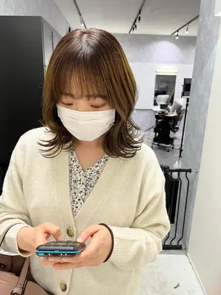 ミディアム カラー 垢抜けレイヤー✂️ RYOTAのヘアスタイル