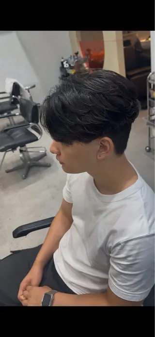 パーマ メンズ 当日予約⭕️ 太田のヘアスタイル