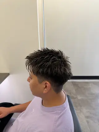 ショート カラー メンズ 【メッシュ×パーマ】 ❤️‍🔥Koukiのヘアスタイル