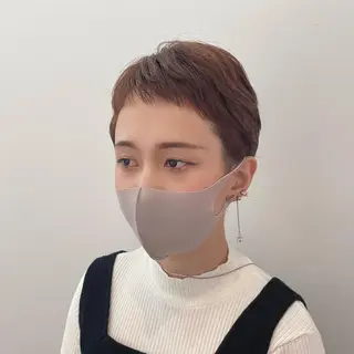 ショート カラー 片山美穂 心斎橋・なんばのヘアスタイル
