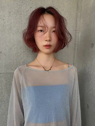 ショート カラー 髪を綺麗にする人 似合わせ DAITOのヘアスタイル