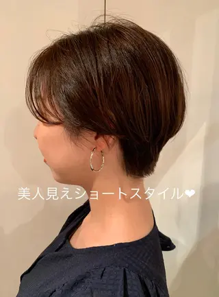 ショート カラー 💁♂️メンズカッ トパーマ💈大田涼華のヘアスタイル