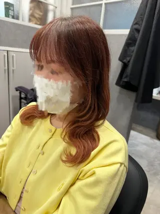 ロング ヘアアレンジ 加藤 碧唯のヘアスタイル