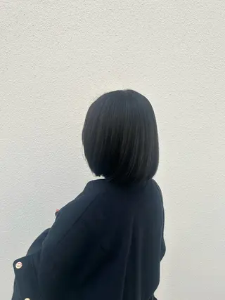 ミディアム パーマ 金沢美容室 KUSHUKAのヘアスタイル