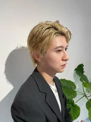 ショート カラー メンズ 後藤 澪のヘアスタイル
