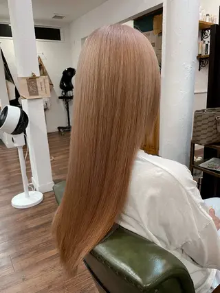 ロング 下林 雅明のヘアスタイル
