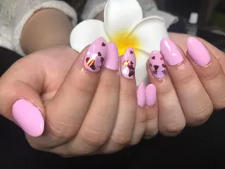 ネイル Mana ·͜· ❤︎のネイルデザイン