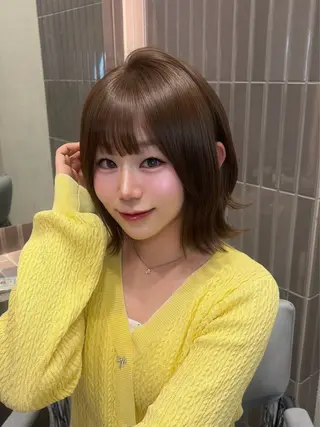 ショート カラー 渡海 みのりのヘアスタイル