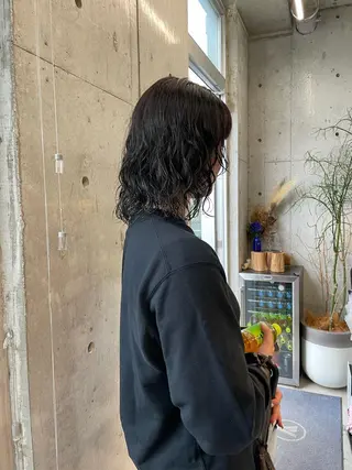 パーマ 佐伯 和佳のヘアスタイル