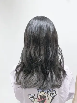 カラー 福元友梨 ディレクター✂️のヘアスタイル