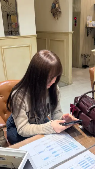 ロング 亀有✂️正路 彩夏のヘアスタイル
