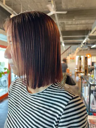 ショート カラー くまざき なな /パーマモデル募集中のヘアスタイル
