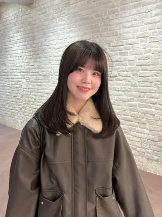 セミロング ひ な た⌇ elto 四条烏丸のヘアスタイル