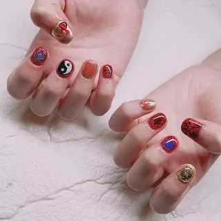ネイル Tinaネイル 難波のネイルデザイン