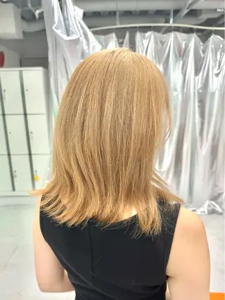 ミディアム カラー 三宮/ダメージレス カラー/HAYATOのヘアスタイル