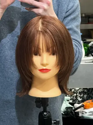 ミディアム 板垣 來夢のヘアスタイル