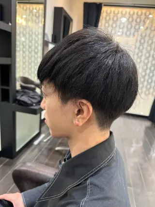 カラー メンズ ナチュラルヘア 神田一瑳のヘアスタイル