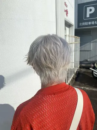 カラー メンズ 羽澤 亨威【髪質改善】のヘアスタイル