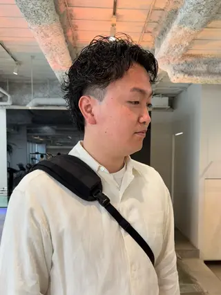 パーマ メンズ LARK/メンズ特化 /シバヤ ユウキのヘアスタイル