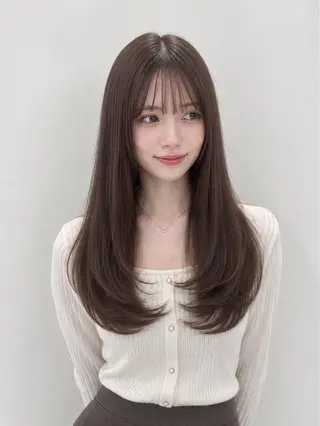ロング モテ🤍トレンドヘア /新宿/ワカナのヘアスタイル