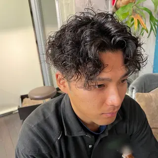 メンズ 土田かほ/本日🈳 ヘアセットのヘアスタイル