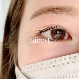 マツエク・マツパ nicott. mayukaのマツエク・マツパデザイン