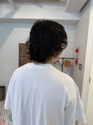 ショート パーマ 山嵜 かなのヘアスタイル