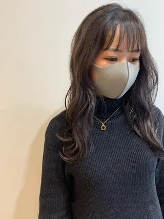 ミディアム カラー ヘアアレンジ REONA🪽✨薬院 レイヤーカット🫧のヘアスタイル