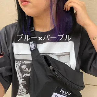 ミディアム 青木 りおのヘアスタイル