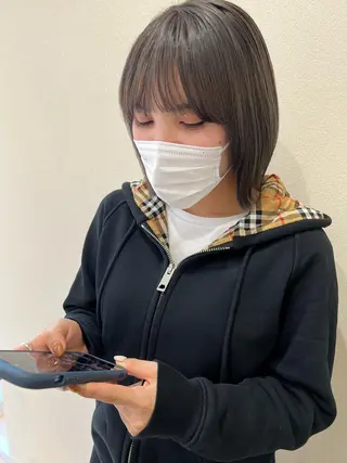 ショート 外国人対応 佐久間のヘアスタイル